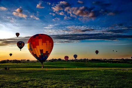 Sunrise takeoff iowa