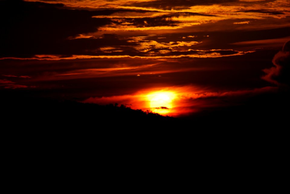 Maine, United states, Sunset
