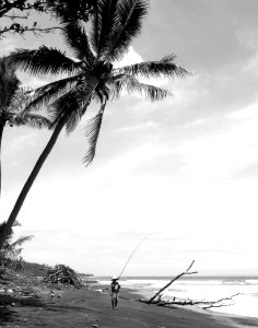 Ocean, Balian beach, Bali indonesia photo