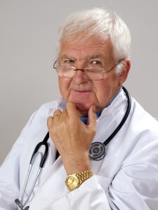 Doctor gray hair experience