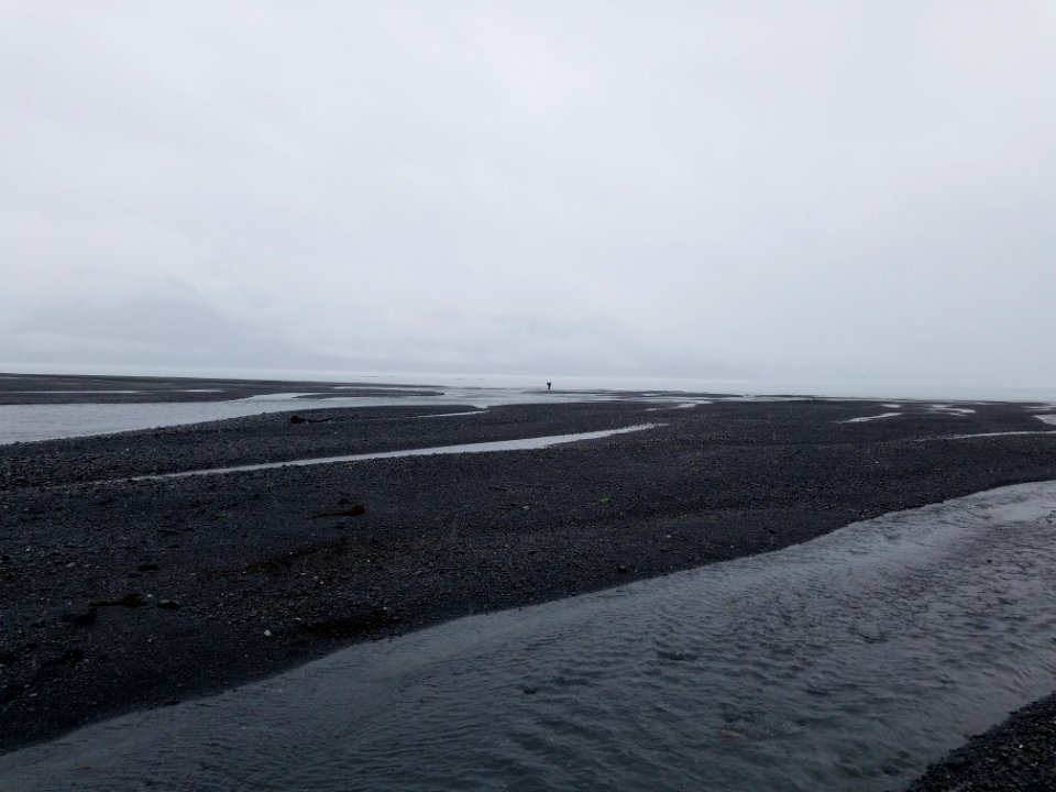 gray concrete road under gray sky