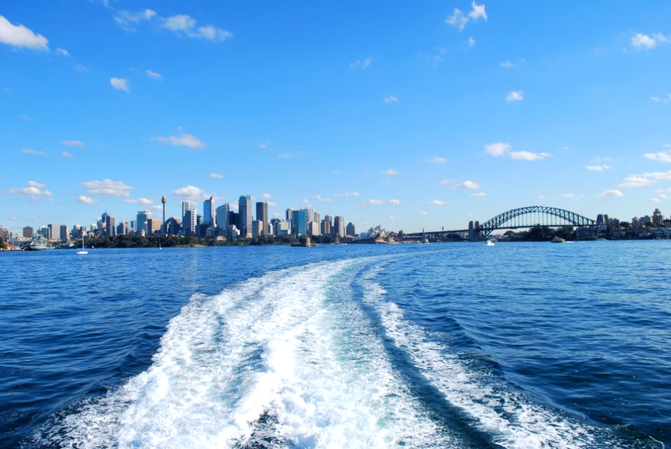 Sydney harbour, Australia, Boat