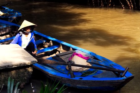 Mekong delta, Vietnam, Woman photo