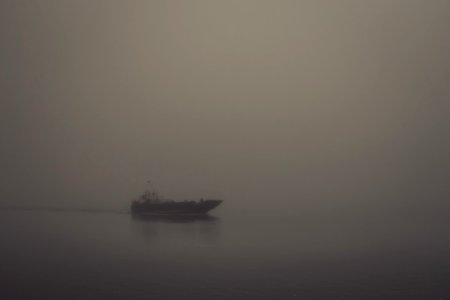 Magadan, Russia, Boat