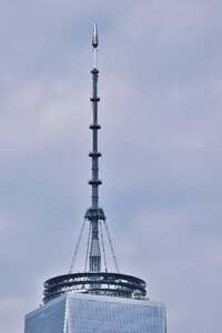 New york antenna one world trade center photo