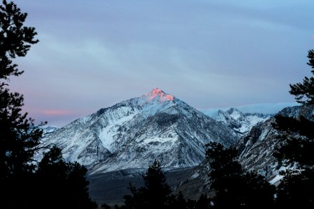 photo of mountain alps
