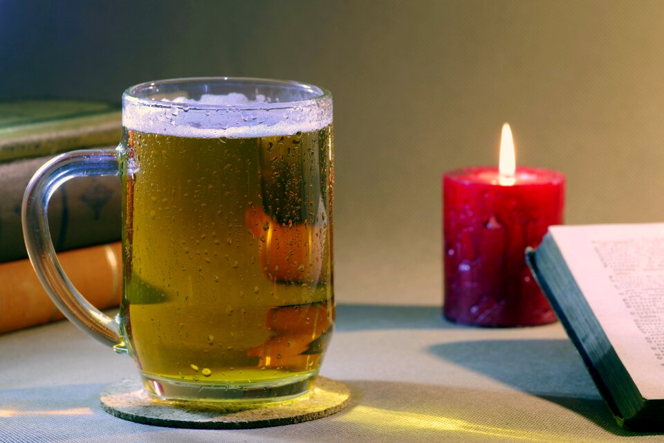Evening peace of mind relaxation