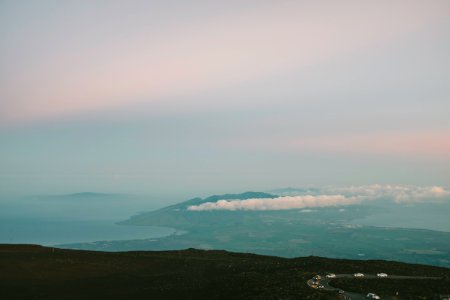Haleakal crater, United states, Maui photo