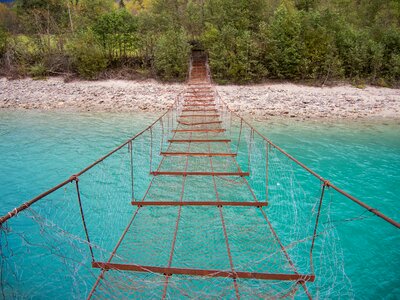 Norway suspension bridge bridge