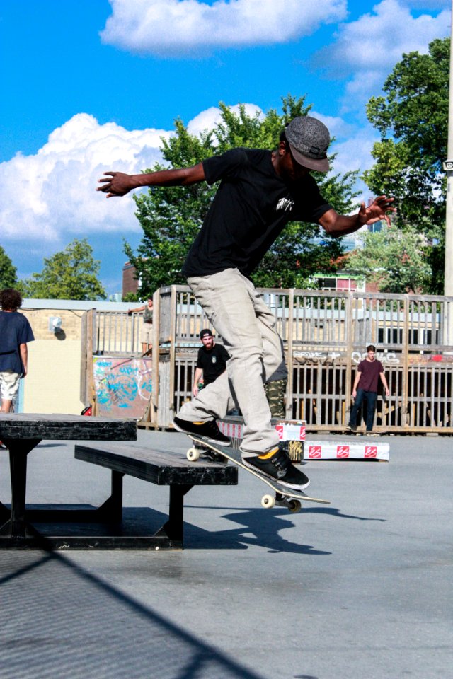 Dunbat skatepark, Toronto, Canada