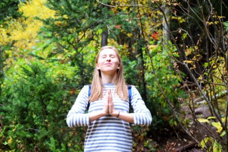 Meditation, Girl, Yoga photo