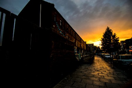 Dublin, Ireland, Sunset photo