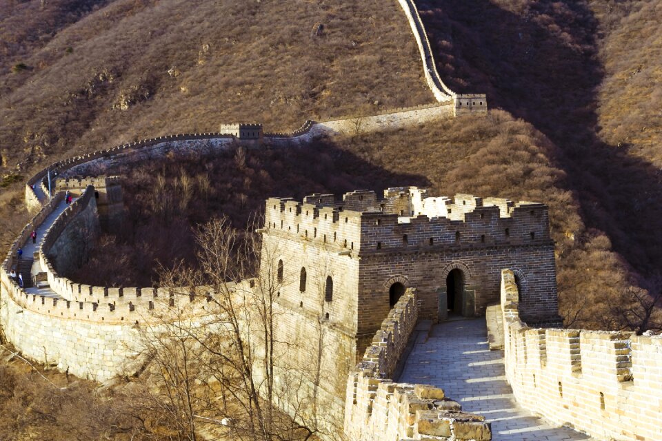 The city walls the scenery wall