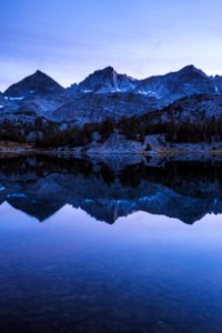 landscape photography of mountain