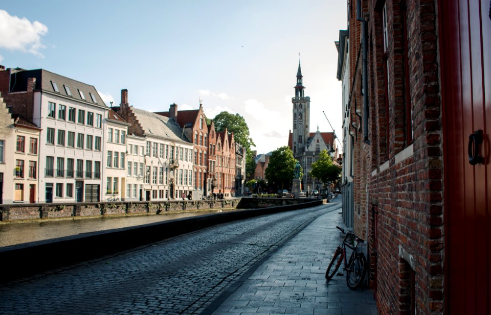 Jan van eyckplein, Belgium, Brugge