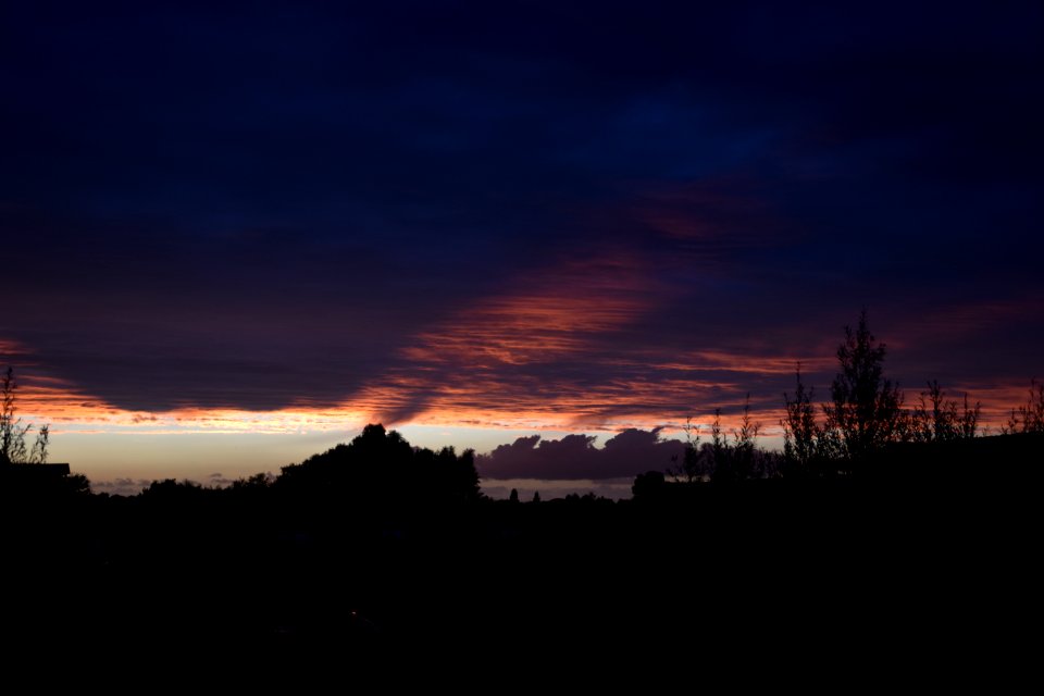 Golden hour, Purple, Sunset photo