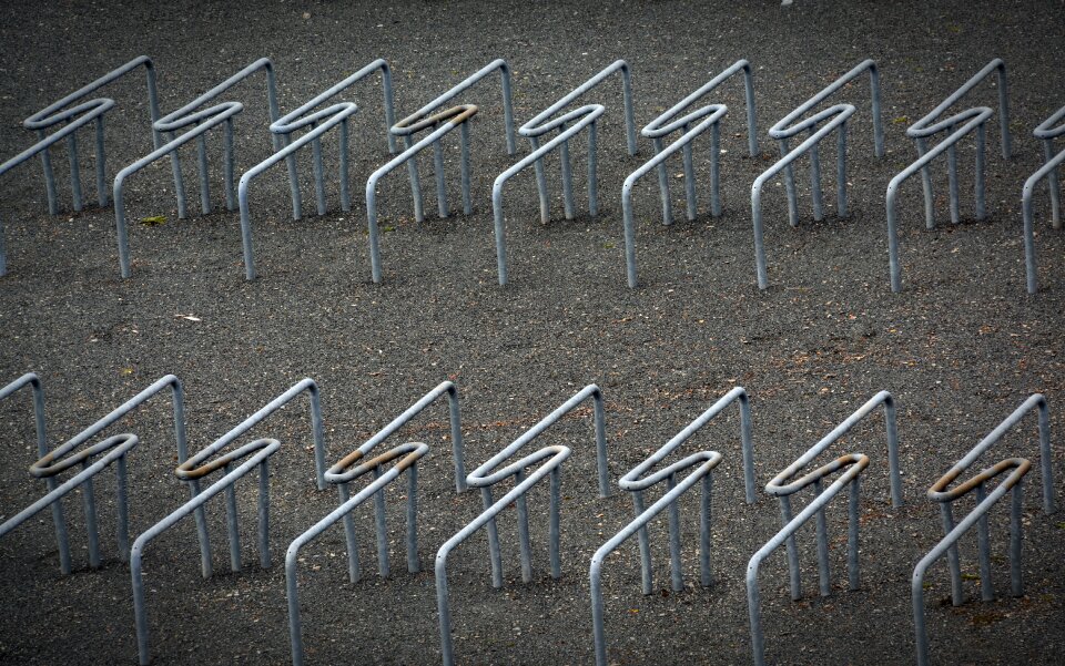 Modern iron sculpture