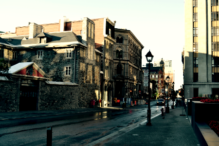 Old montreal, Montreal, Canada photo