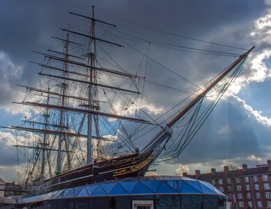 Historic sailing vessel