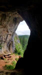 Entrance cavern bosnia photo