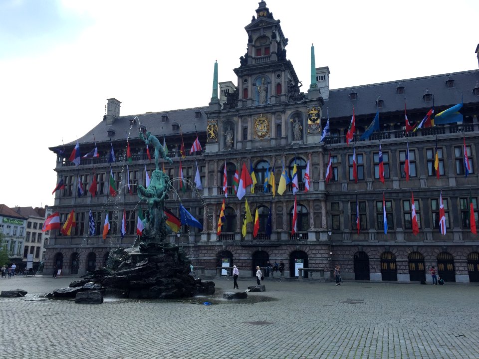 Grote markt, Antwerpen, Belgium photo