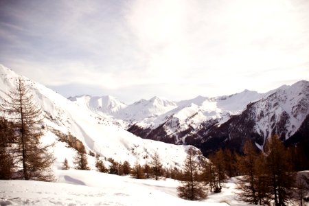 snowy mountain