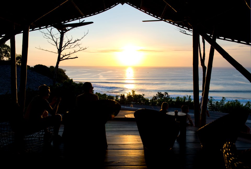 Padang padang beach, Indonesia, Sunset