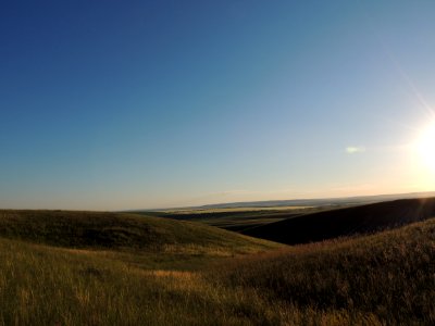 Khvalynsky district, Russia, Hill