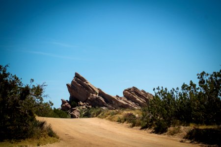 Vasquez rocks, United states, Sky