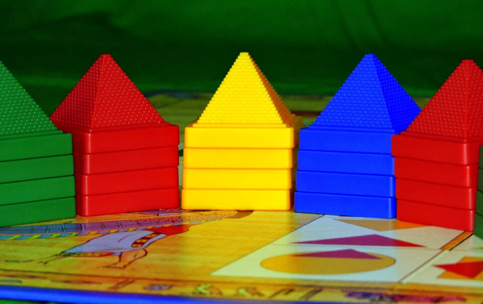 Board game pastime buildings