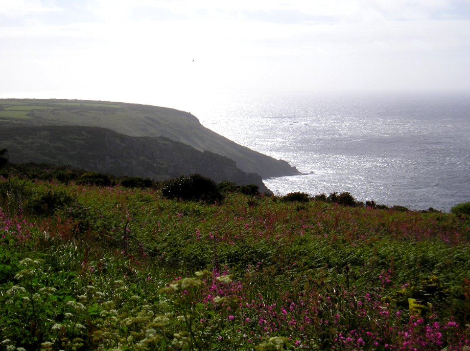 Water, Cliff edge, Sea photo