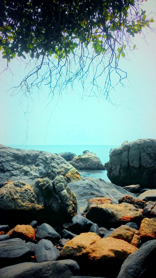 Half moon beach, Gokarna, India