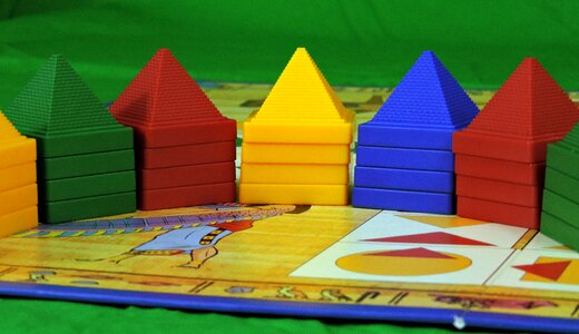 Board game pastime buildings