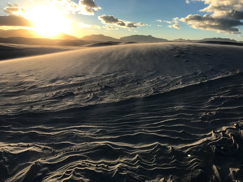 White Sand, S national monument, United states