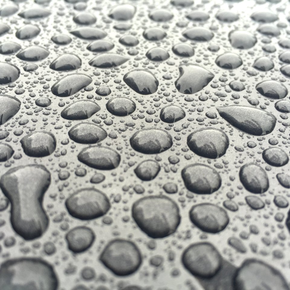 Background, Drops, Gray