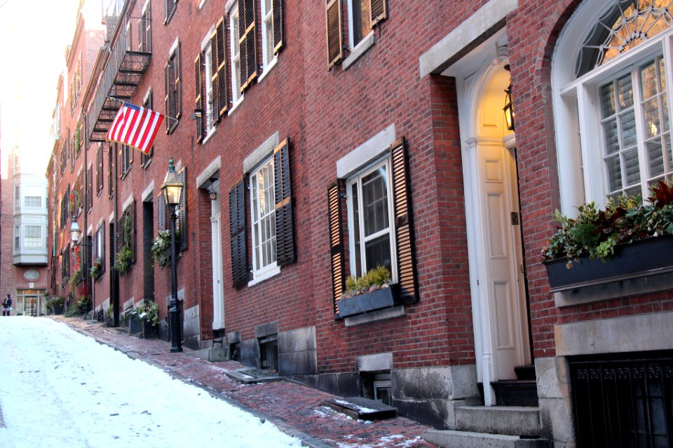 Acorn street, Boston, United states