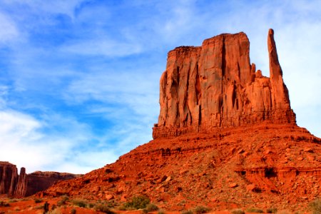 Oljato monument valley, United states, Red rocks photo