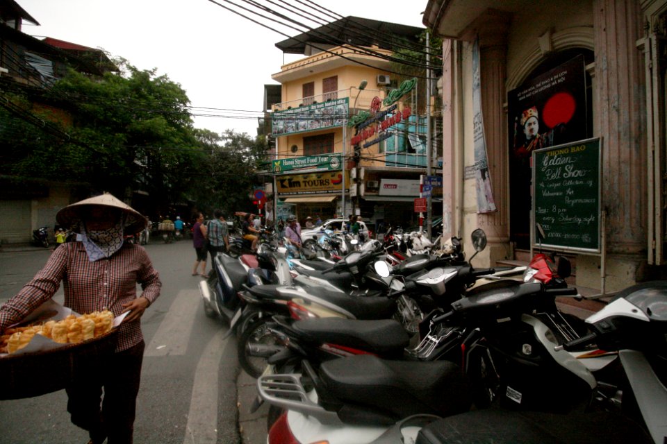 Hanoi, Vietnam, Motorbike