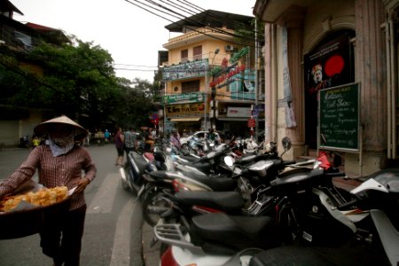 Hanoi, Vietnam, Motorbike photo