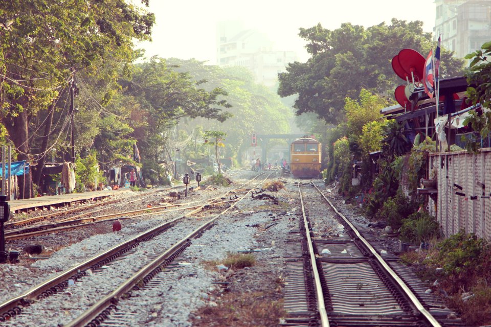 Vietnam, Hanoi, Train