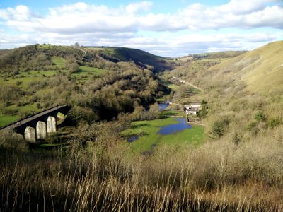 Monsal trail, Bakewell, Engl