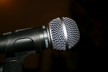 Technology microphone micro photo