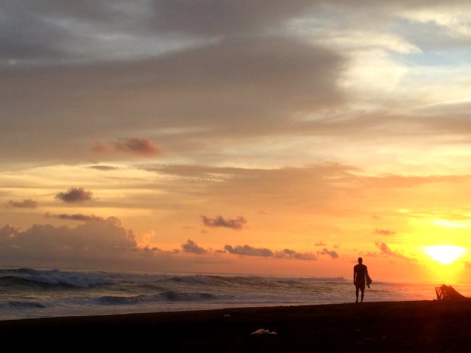 Dominical, Costa rica, Sunset