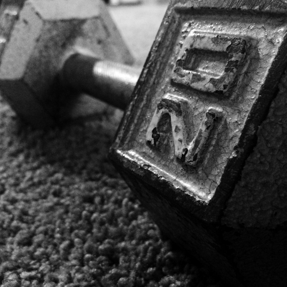 Workout, Dumbbell, Excercise