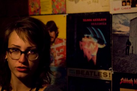 Glasses, Records, Potrait photo