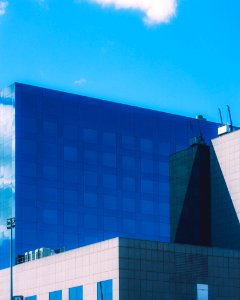 Barcelona, Spain, Blue photo