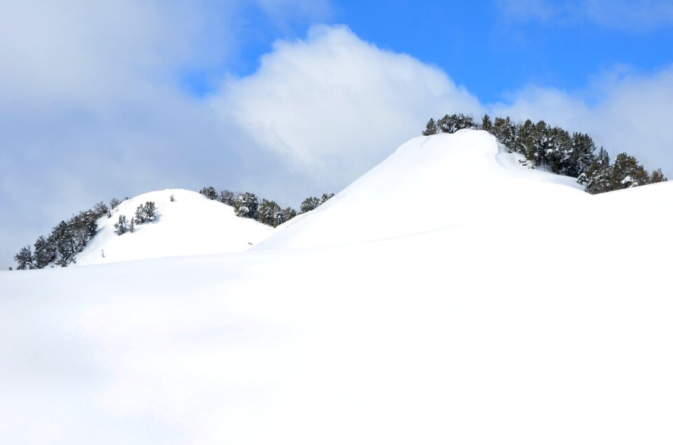 Mountaineering immensity winter holidays