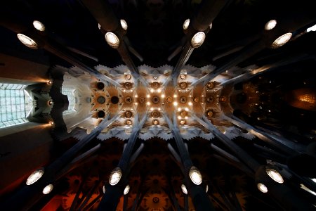 aerial photography of building interior