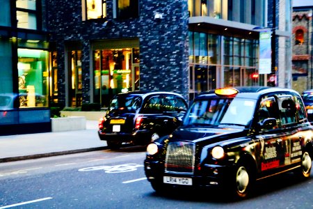 London, United kingdom, Taxi photo