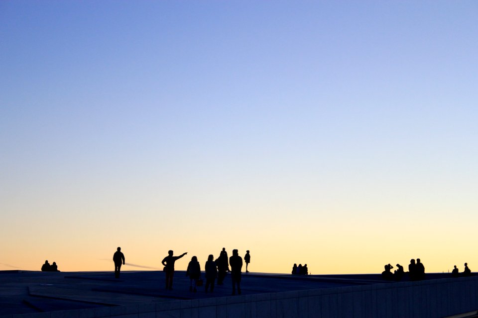 Oslo, Norway, Oslo opera house photo